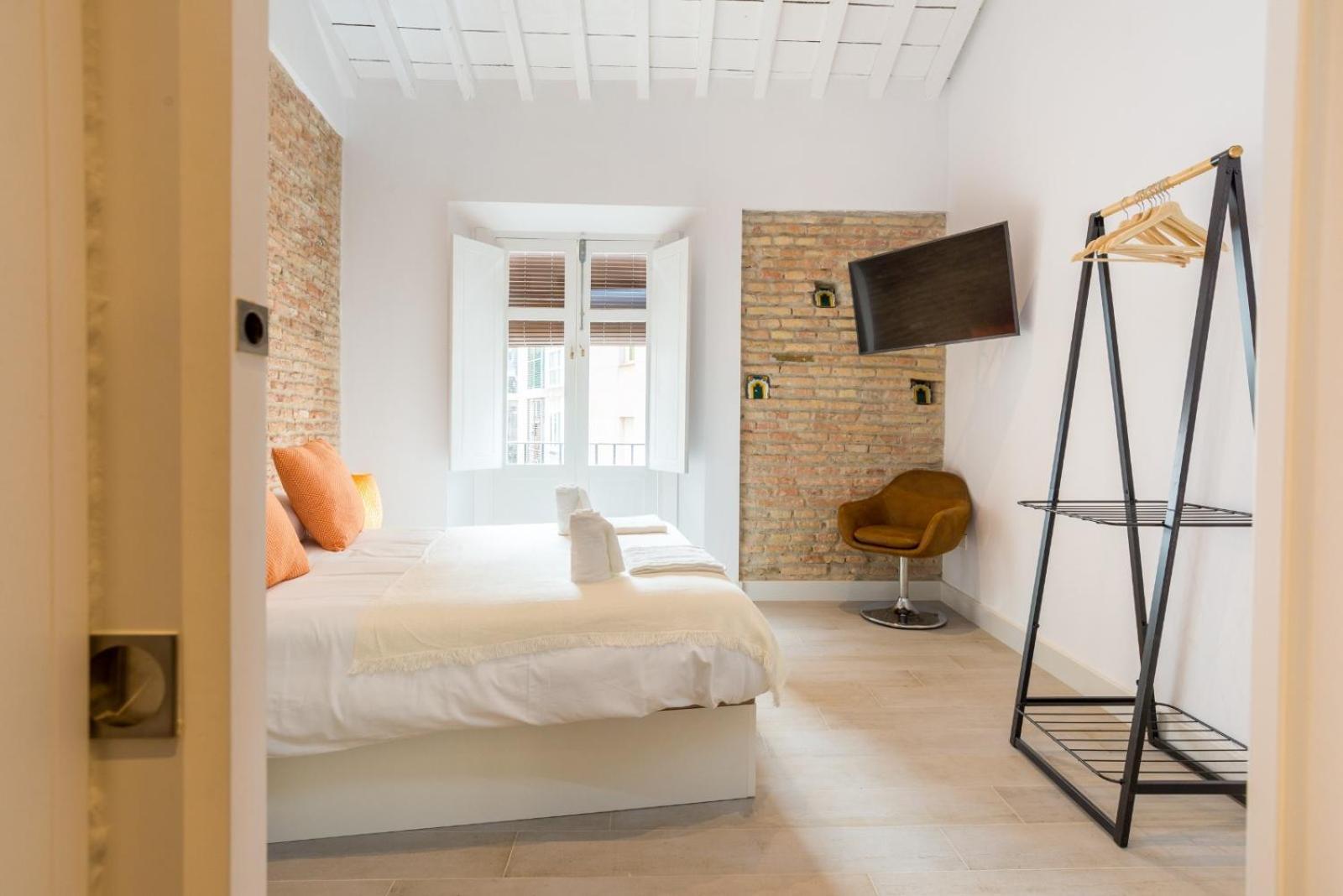 Te1A-El Teatro Brick Wall Suite Prime Location Málaga Exterior foto